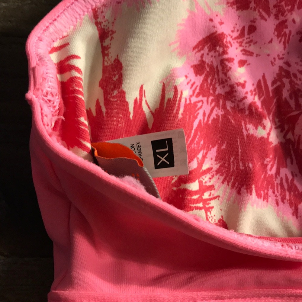 Maaji Reversible Scoop Halter Top -Pink Flamingo - Picture 7 of 8